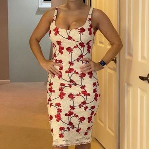 ABS Ivory Ladies Knit Dress - Size XS